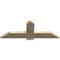 Ekena Millwork Eugene Rough Sawn Timber Gable Bracket, Douglas Fir, 48"W x 18"H x 2"D x 6"F, 9/12 Pitch GBW048X18X0206EUG00RDF - alternate 5